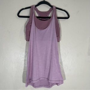 Womens Lululemon 2-in-Run Tank Bra Size 6